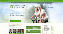 Desktop Screenshot of gulfcoasteyecare.com